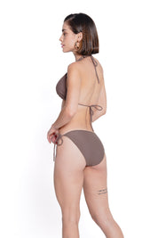 AXTZH Tie-Up Bikini SWIMWEAR Set 1100A-COFFEE-2PB