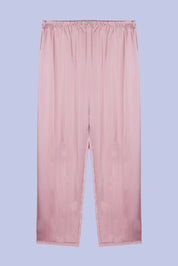 AXTZH Luxurious Women’s Nightwear Set with Lace-Trimmed Robe, Inner Top, and Matching Bottoms X2168-BLUSH-NSL3PS