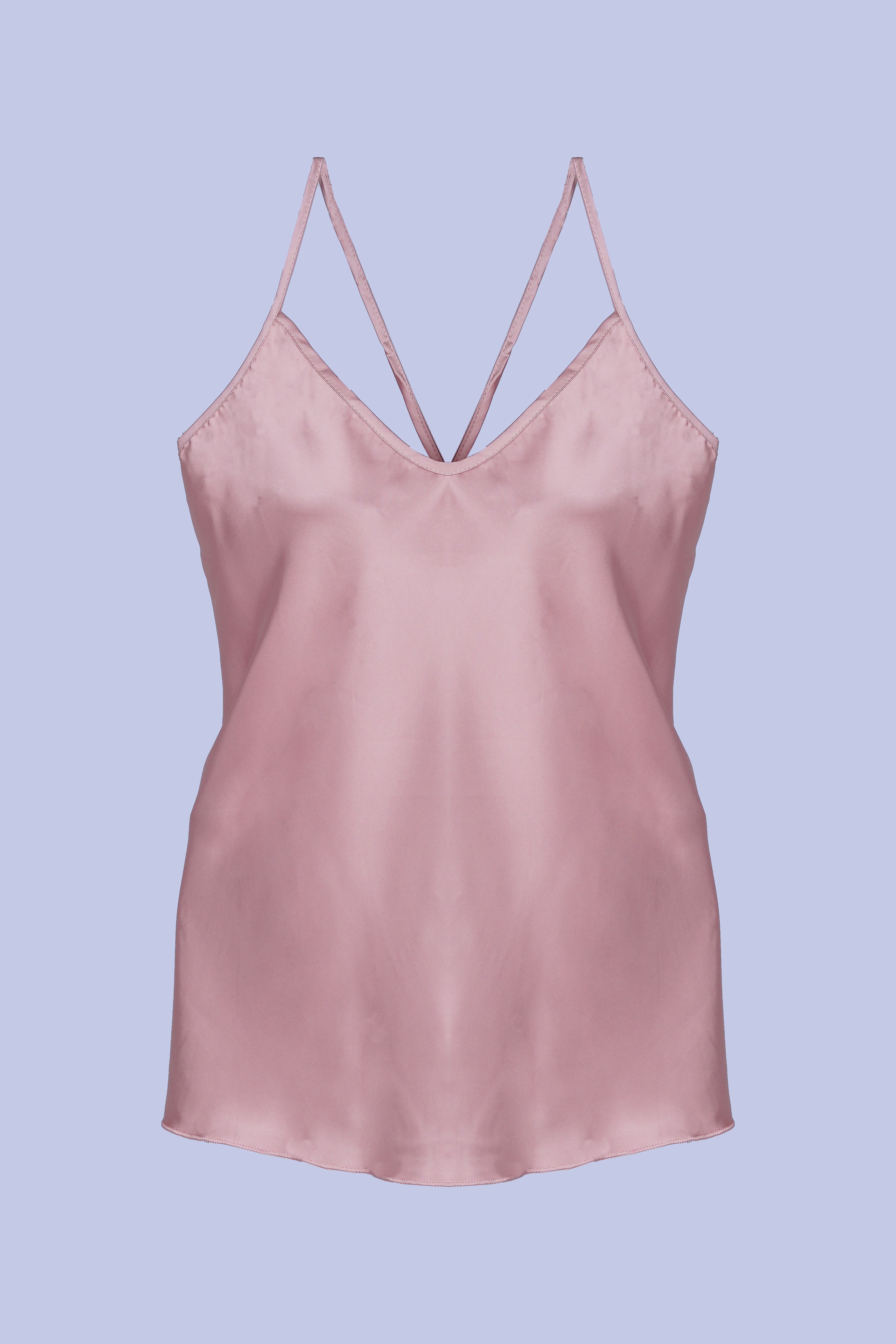 AXTZH Luxurious Women’s Nightwear Set with Lace-Trimmed Robe, Inner Top, and Matching Bottoms X2168-BLUSH-NSL3PS
