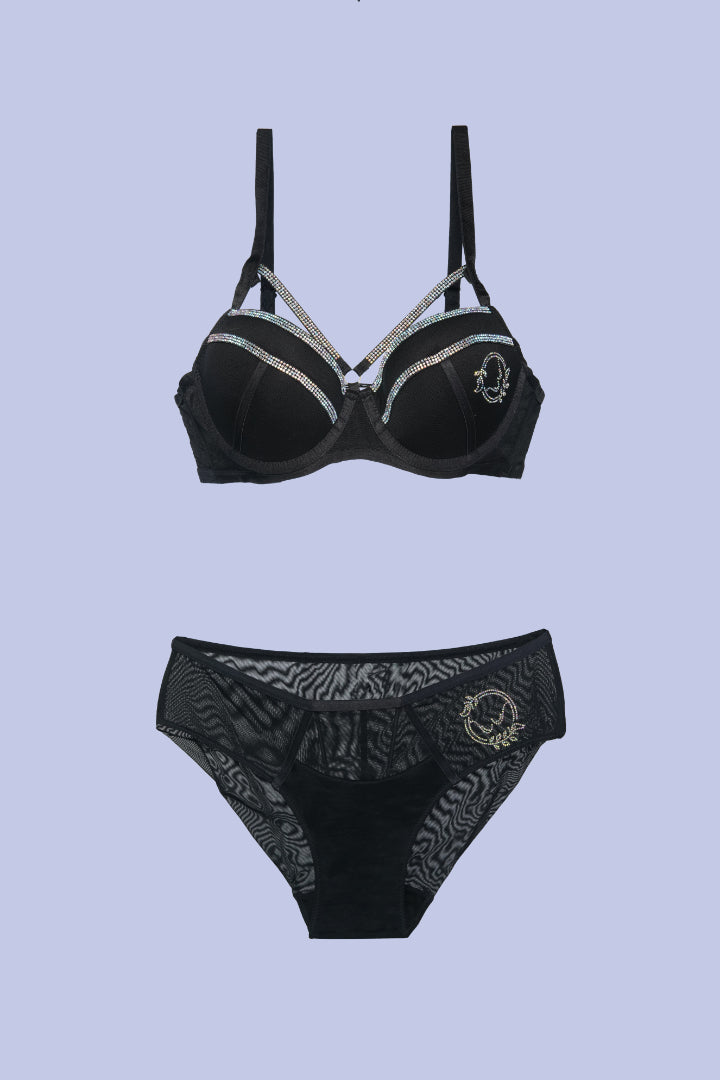 BELLAGIO Secret Desire Bra BB6004-BLACK-DN102