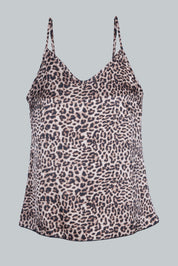 AXTZH Nightwear Two-piece set with camisole and shorts X2595-LEOPR-A4S