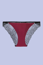 AXTZH Form & Feel Lace Brief XPTYFNETST1329IJ-SCARLET