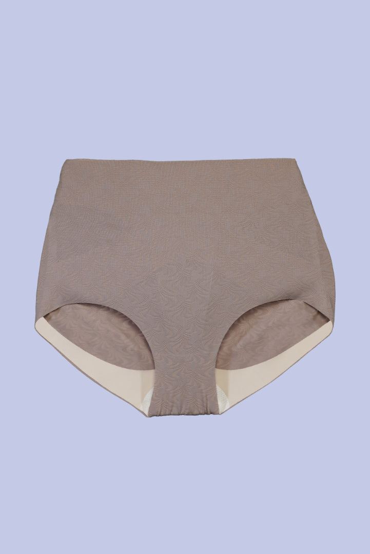 AXTZH Seamless Body-Hugging Women’s Brief with Delicate Front Accent XPTYSNETHW2262IJ-FF