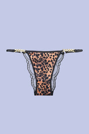AXTZH Wild Whisper Thong XTHGFNET0583IO-BLKLEO