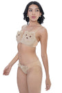 AXTZH Charming and Alluring One-Piece Panty Designed for Women’s Intimate Wear AP0003-CAMEL