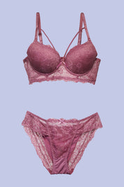 AXTZH Women’s Lingerie Panty Crafted with Delicate Lace for Alluring Comfort AP3102-HROSE