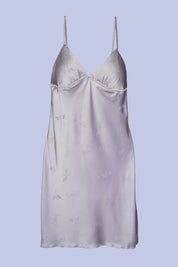 AXTZH One-Piece Nightwear for Women Featuring Feminine Silhouette and Alluring Flow X5024-SGREY-F1S