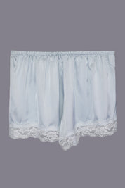 AXTZH Satin Ruffle Trim Nightwerar X8359-SBLUE-A4S