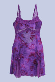 AXTZH Elegant Satin Slip Nightwear Dress for Women with Spaghetti Straps and Relaxed Drape Neckline X8652-MULBSELF-F1M