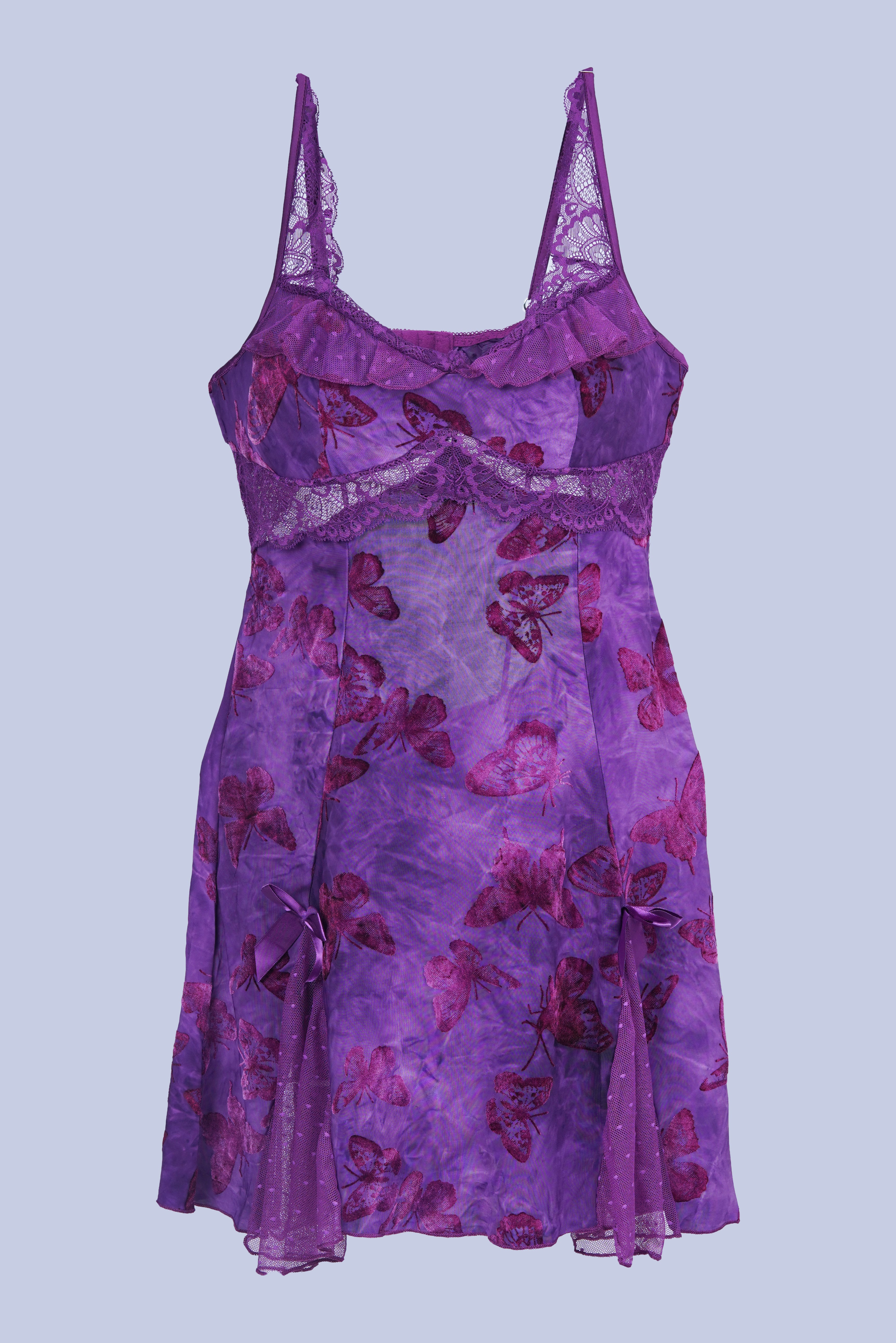 AXTZH Elegant Satin Slip Nightwear Dress for Women with Spaghetti Straps and Relaxed Drape Neckline X8652-MULBSELF-F1M