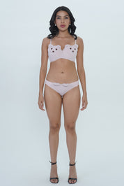 AXTZH Charming and Alluring One-Piece Panty Designed for Women’s Intimate Wear AP0003-PINK
