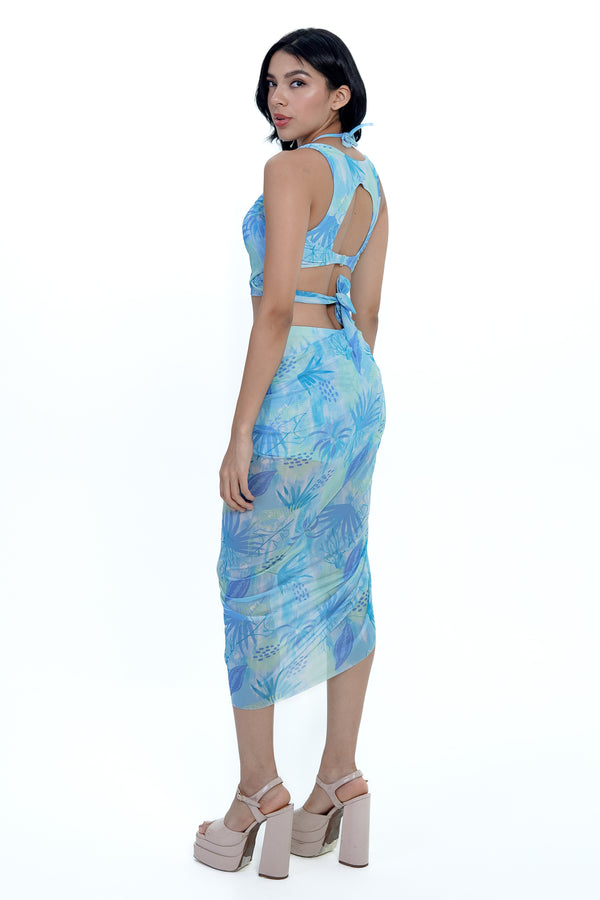 Sblpr AXTZH Tropic Twist Beachwear Set XSWIM3PS7350IY-MINPR