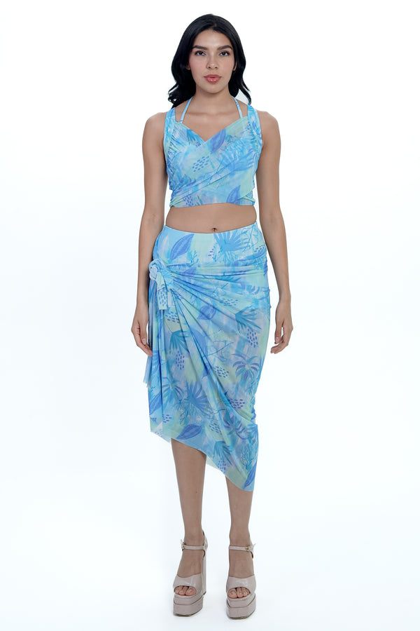 Sblpr AXTZH Tropic Twist Beachwear Set XSWIM3PS7350IY-MINPR