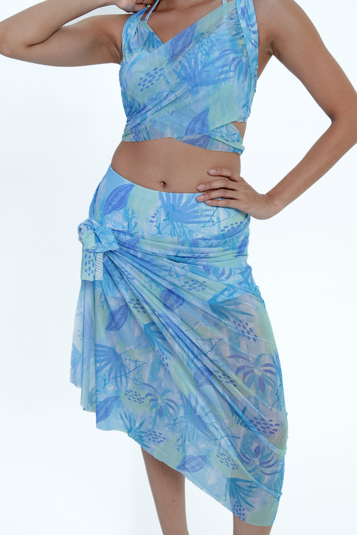 Sblpr AXTZH Tropic Twist Beachwear Set XSWIM3PS7350IY-MINPR