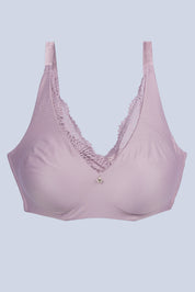 TRIUMPH  Soft Touch Wire-Free Bra with Delicate Lace Neckline for Effortless Style 100I631-UD