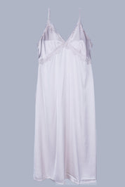 AXTZH Two-piece nightwear set including a long gown and matching robe X8165-PEARL-F12S