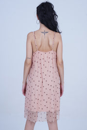 AXTZH Piece Sexy Satin NIGHTWEAR with All-Over Floral Print and Lightweight Comfort X0301-PEADOT-F1N