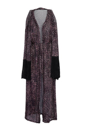 AXTZH Leopard Print 2-Piece Nightwear Set X0026-LEOPR-H2N