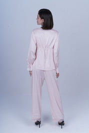 AXTZH Classic Comfort, Modern Sensuality – Two-Piece Nightwear X0906-BLUSH-F11S