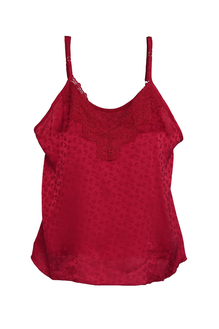 AXTZH Romantic Bridal Nightwear 3-Piece Set X6460-SCARLET-NSSL3PS