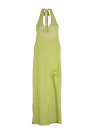 AXTZH Halter Neck Lace Nightwear Dress X0026-MINT-SNGB1