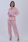 AXTZH Dreamscape Satin Set Nightwear X0139-BLUSH-C2S