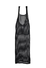 AXTZH Drift Net One-Piece Beach Dress X4614-BLACK-SNGB1