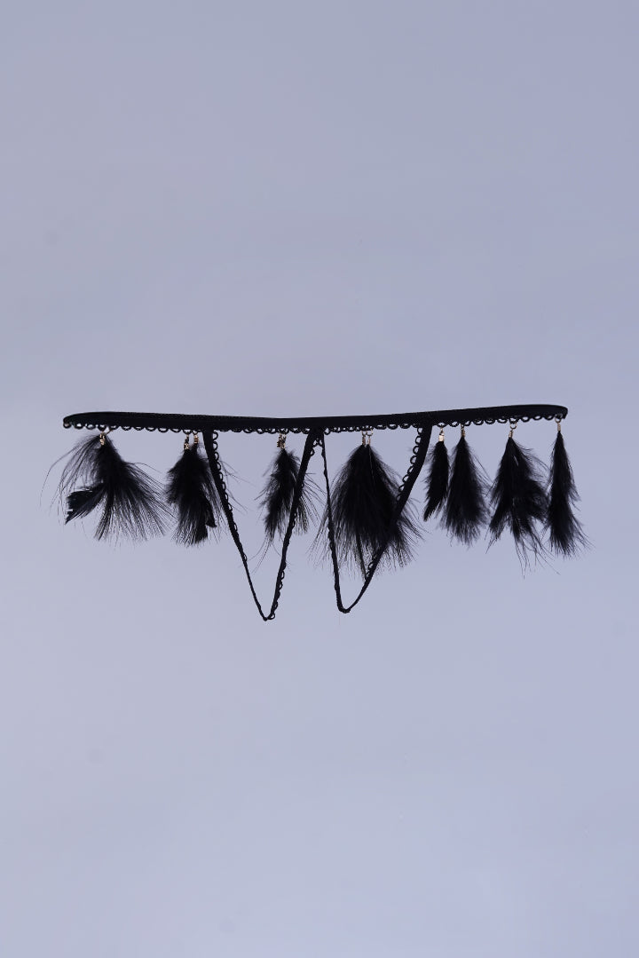 AXTZH PANTY X0569-BLACK-THGF2
