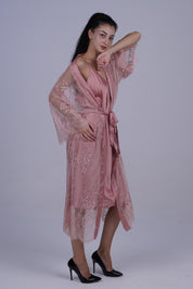 AXTZH Two-Piece Women’s Nightwear Collection Combining Timeless Elegance with Sensual Charm X2105-BLUSH-F12S