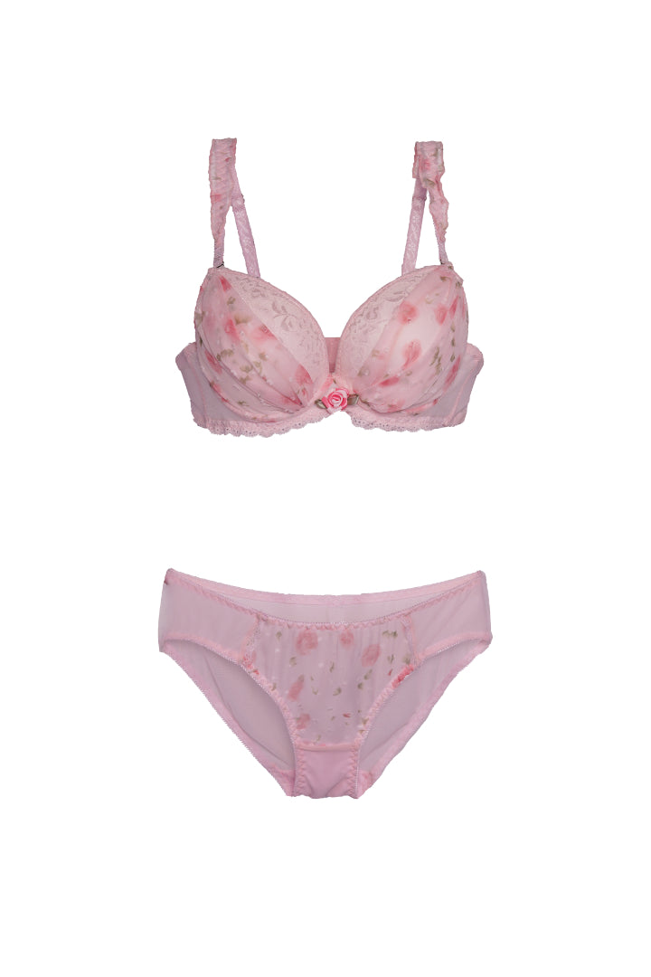 BELLAGIO Floral Lace  Panty Set BP1813-PINPR