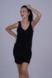 BELLAGIO Women’s Everyday Comfort Slip Dress – Perfect Innerwear for Effortless Elegance and Smooth Layering INNER  BWI0910-BLACK-H7M