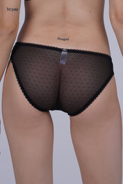 BELLAGIO Secret Bloom Lingerie Set BP0312-BLACK