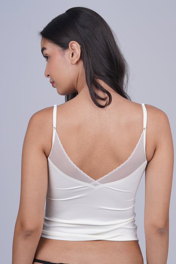 AXTZH Enchanted Veil Bralette X5043-IVORY-CP123