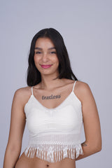 AXTZH  Women’s Sexy Lace Bralette Bra with Sheer Floral Detailing and Delicate Straps X8002-IVORY-CN114