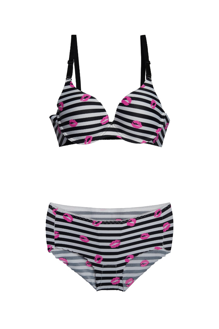 AXTZH  Bold Smooth Fit Mid-Rise Panty AP0111-BLKPR