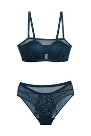 BELLAGIO Secret Bloom Lingerie Set BP5064-TEAL