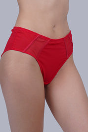 BELLAGIO One-Piece Panty – Everyday Comfort Blended with Stylish Elegance BP1002-CRIMSON