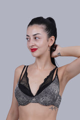 AXTZH BRA Elevate Support Set – focuses on support and lift with style AB1962-BLKLEO-DP102