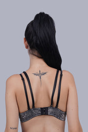 AXTZH BRA Elevate Support Set – focuses on support and lift with style AB1962-BLKLEO-DP102