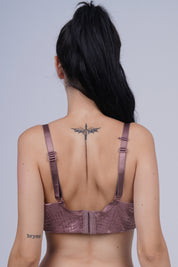 TRIUMPH Stylishly Textured Bra with Adjustable Straps and Modern Detailing- 110I783-UD