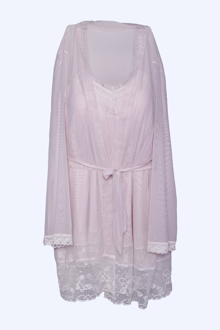 AXTZH Whispered Comfort Two-Piece Night wear X0154-ICE-F11N