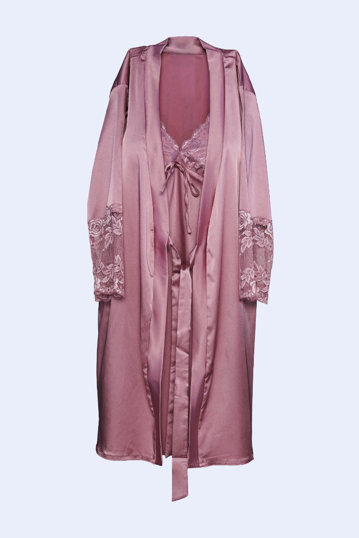 ANGELS Satin Lace Nightwear Set FASHION NW AG2222-BLUSH-F11S