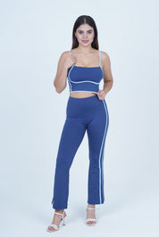 AXTZH Modern Sexy Outerwear for Women with Fitted Cut and Sporty Edge X3330-NAVY-ADF