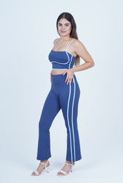 AXTZH Modern Sexy Outerwear for Women with Fitted Cut and Sporty Edge X3330-NAVY-ADF