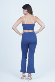 AXTZH Fashionable Bra with Minimalist Strap Detailing and Comfortable Stretch Fabric X0641-NAVY-CP119