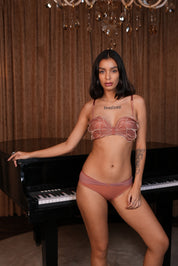 BELLAGIO Secret Bloom Lingerie Set BP0312-ROSE