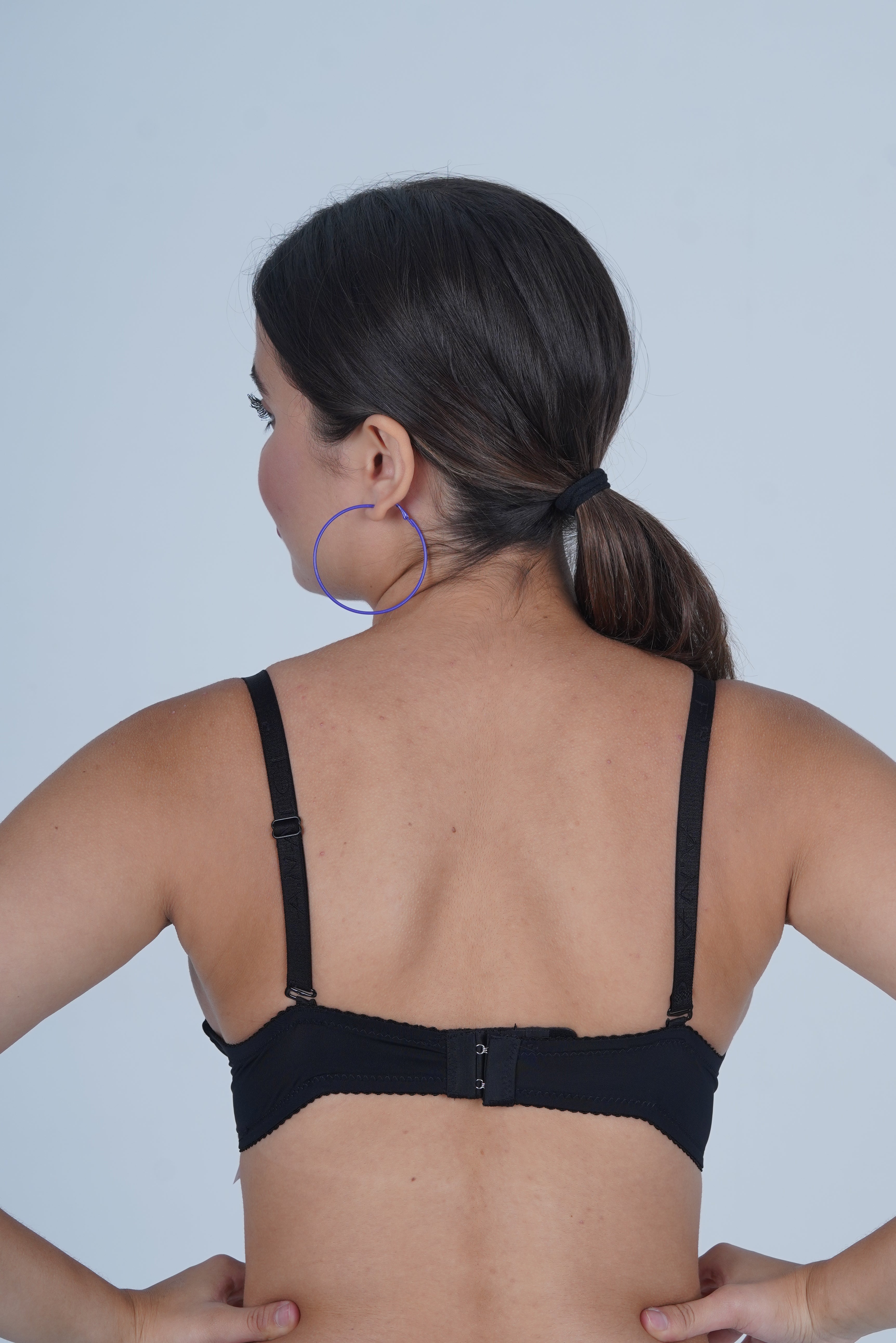 AXTZH Padded Bra for Women – Stylish One-Piece with Enhanced Shape and Gentle Comfort  AB0009-BLACK-DP401