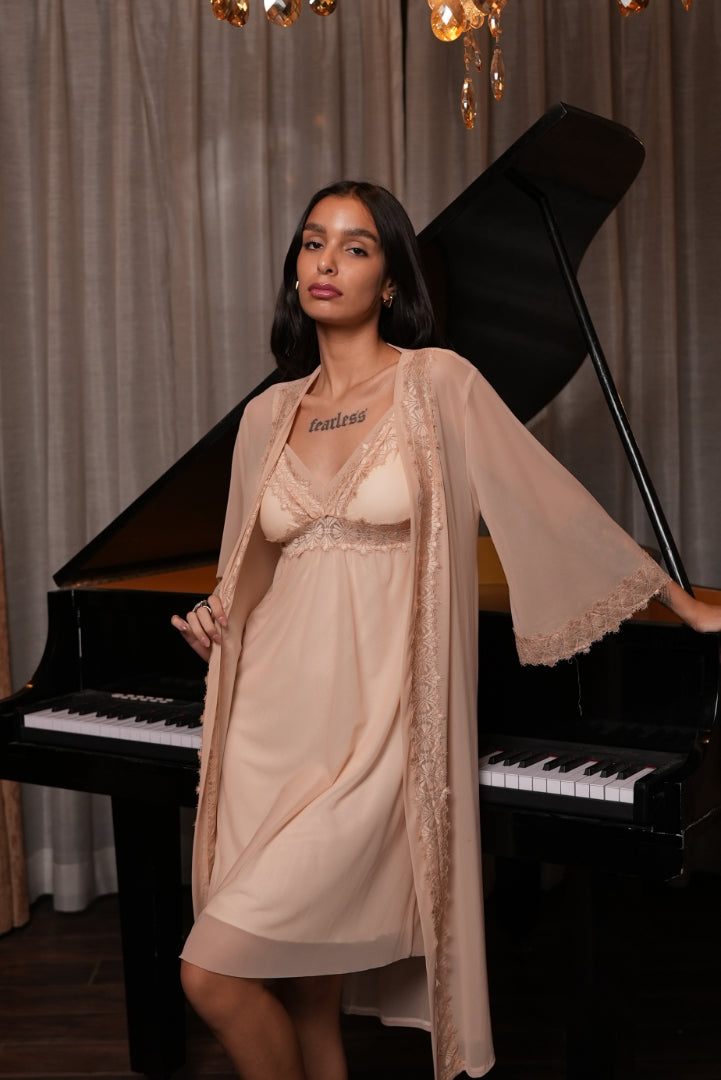 AXTZH Celestial Charm Two-Piece X0184-BEIGE-F11N