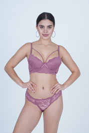 AXTZH Women’s Lingerie Panty Crafted with Delicate Lace for Alluring Comfort AP3102-HROSE