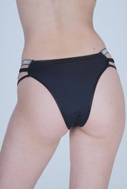 AXTZH Stylish and Sexy Women’s Thong with Multi-Strap Sides for a Bold Look XTHGFBAL8003IO-BLACK